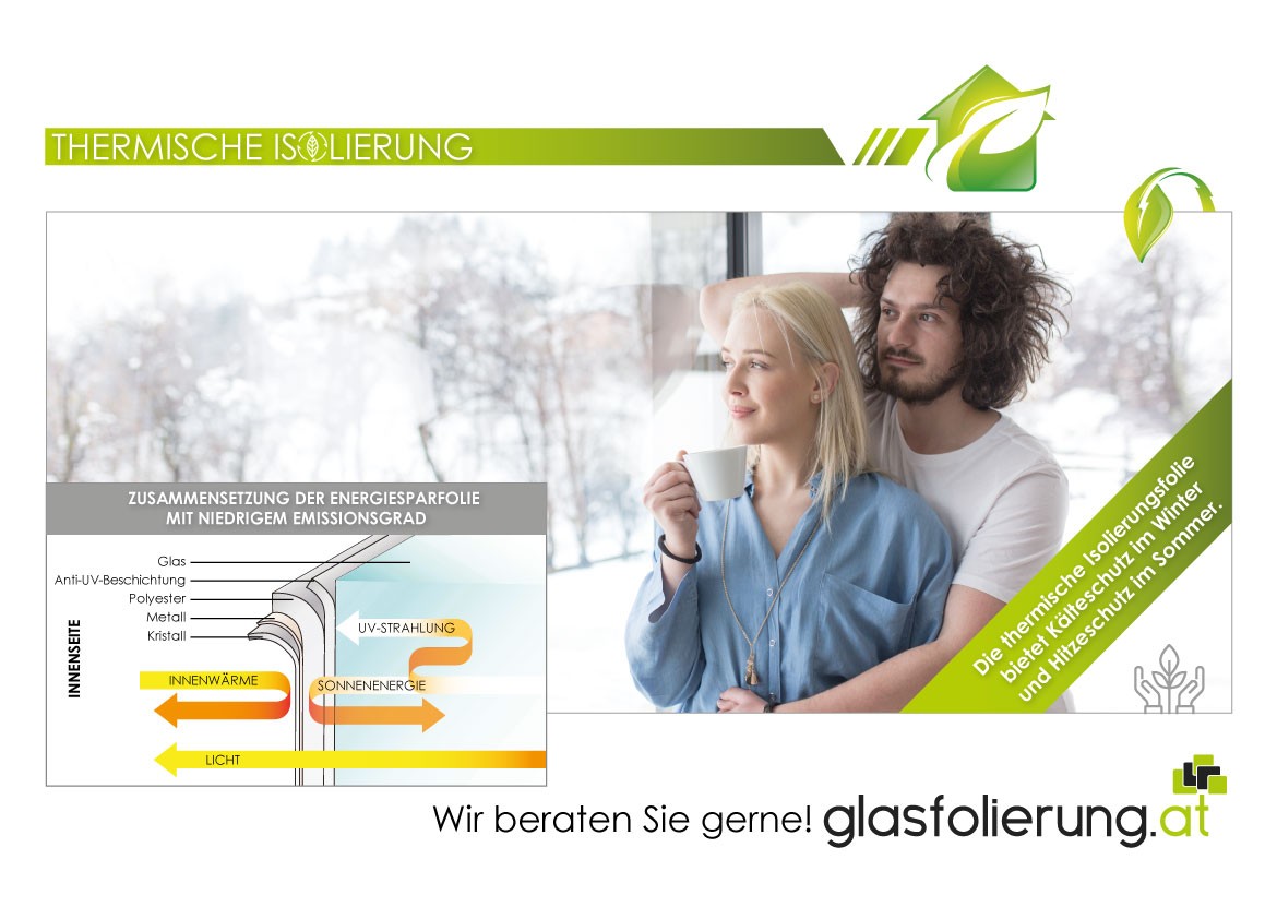 Energiesparfolie / Kälteschutzfolie