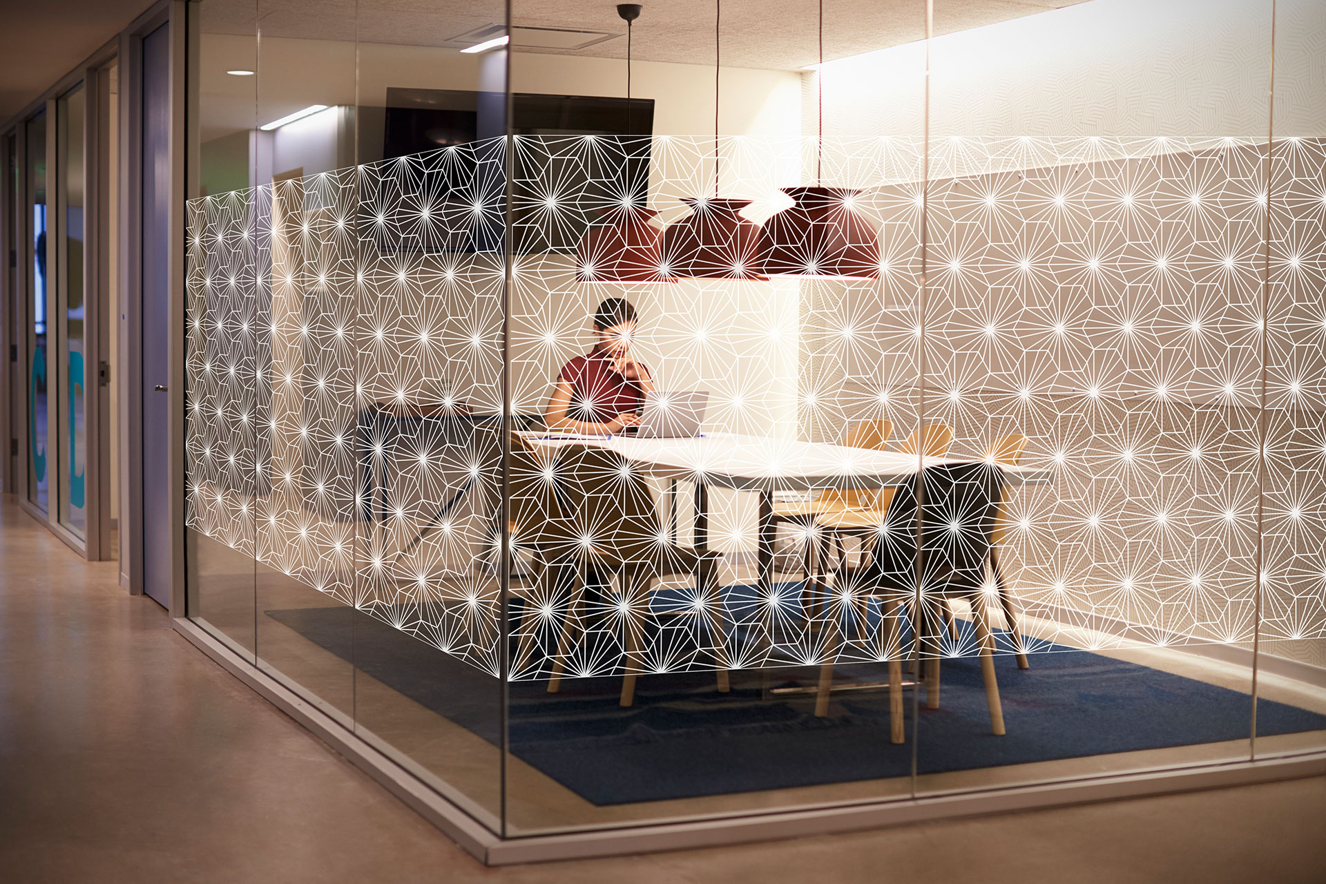 GF Logik Dekorfolie / Sichtschutzfolie 1 GF Logik Dekorfolie