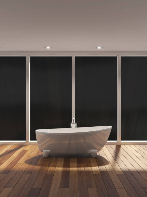 GF Opak Black Dekorfolie / Sichtschutzfolie