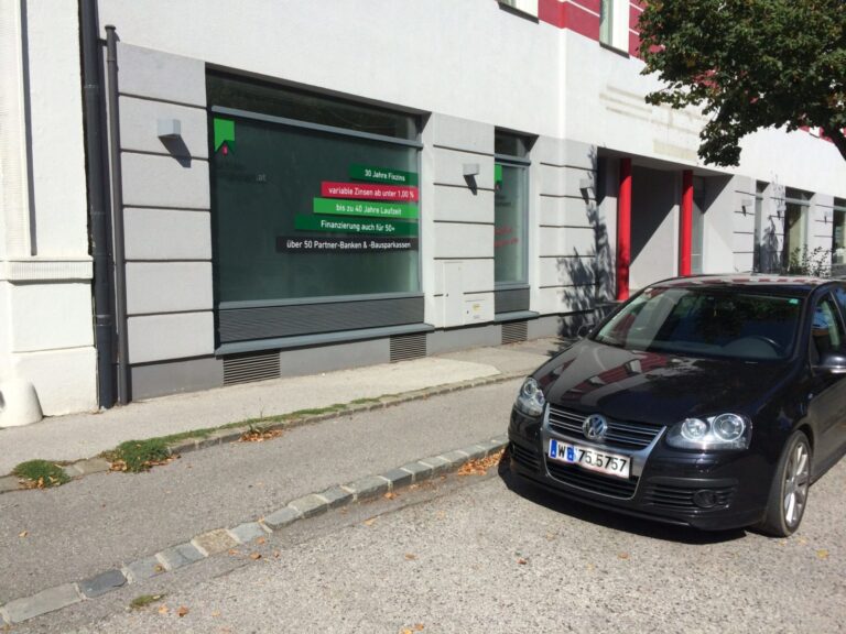 Auslagenbeschriftung 1