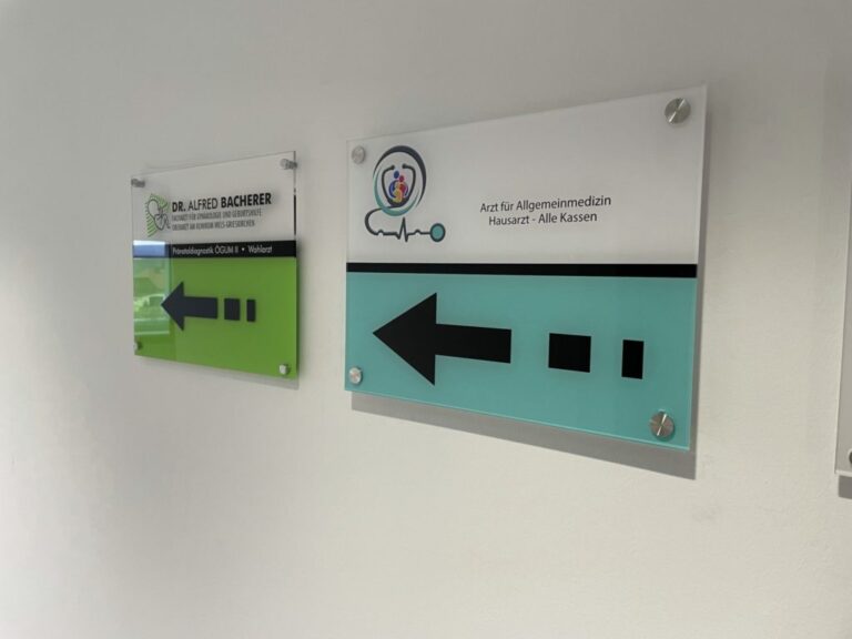 Beschriftung – Beschilderung 2