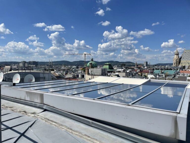 Dachkuppel im SKY @ STEFFL in Wien 2