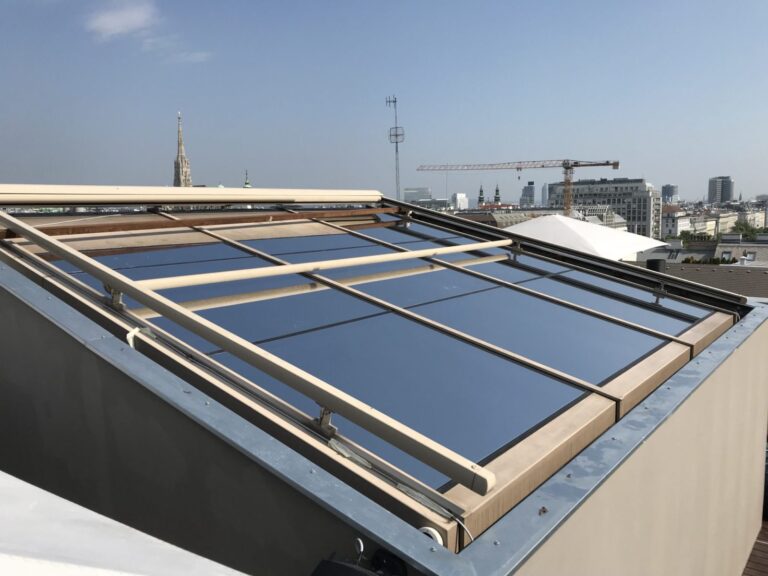 Sonnenschutzfolien Glasdach Wien