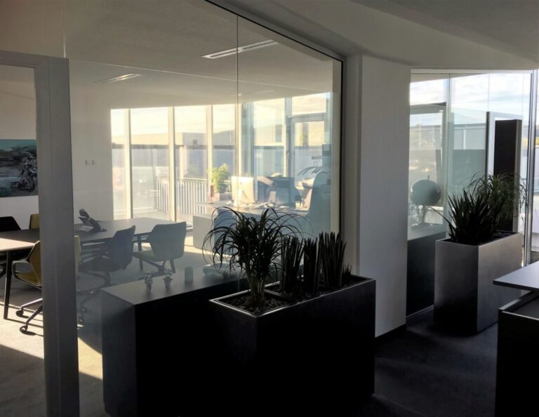 Schaltbare Sichtschutzfolie 1