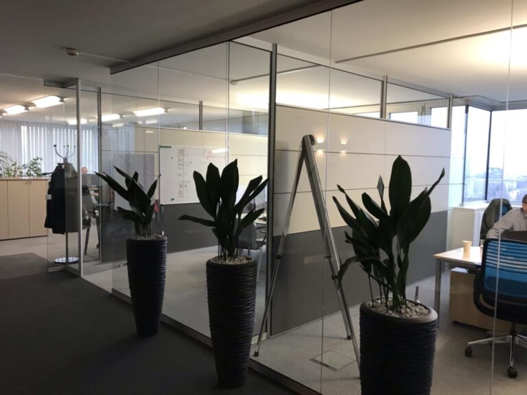 Sichtschutzfolie Büro Linz 4