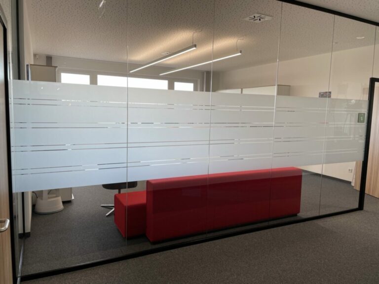 Sichtschutzfolien – Glastrennwände Vorchdorf 5