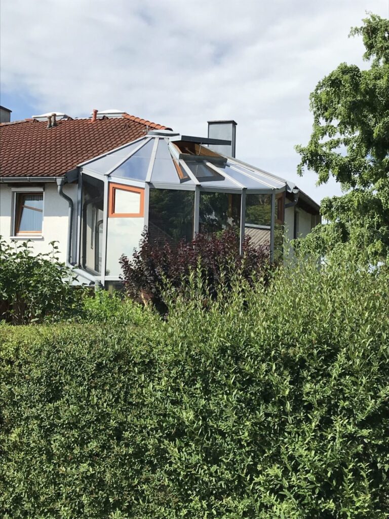 Sonnenschutzfolie Wintergarten 1