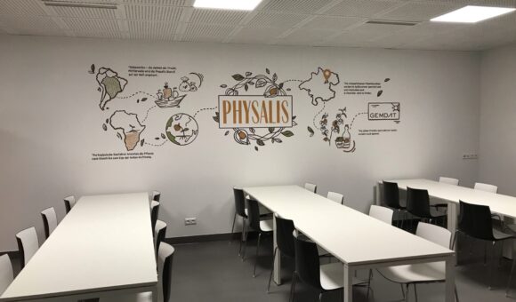 Wandgestaltung Wandtattoo Fassadenbeschilderung 1