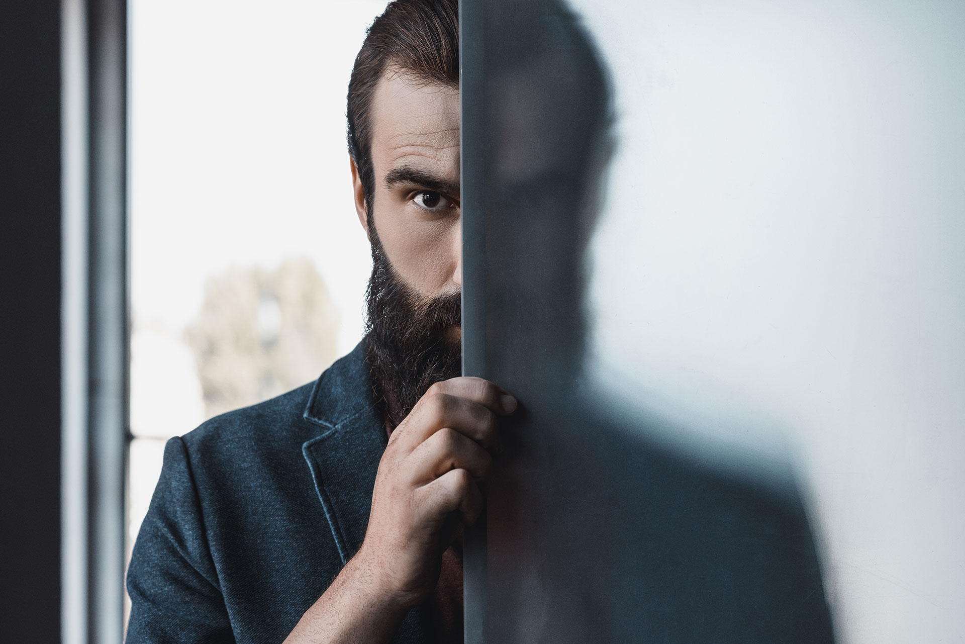 mit und ohne Folie Sichtschutz milchglasfolie