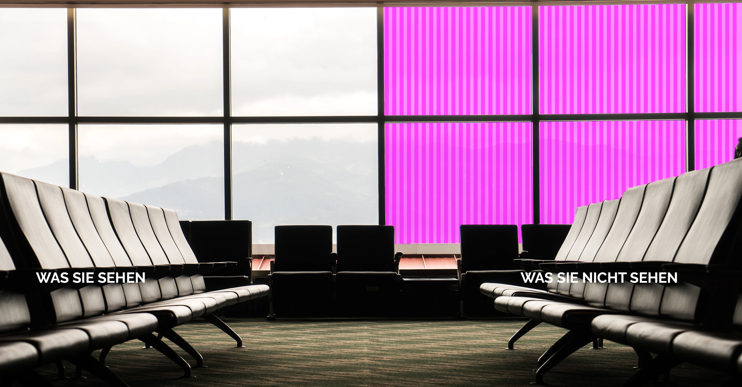 mit Vogelschutzfolie (BirdShades)