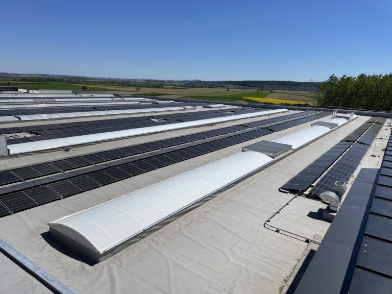 Sonnenschutz Hallendach Flexplan Sonnenschutzplanne